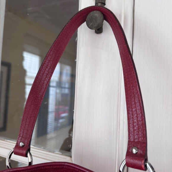 Gucci Vintage Red Monogram Canvas Tote Bag 8.5”EUC - Picture 15 of 16